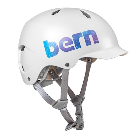 Bike Helmet Bern Bandito satin white galaxy 2022 - 1