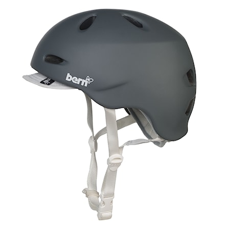 Skateboard Helmet Bern Berkeley matte grey 2012 - 1