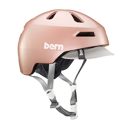 Kask rowerowy Bern Brentwood 2.0 satin rose gold 2021 - 1