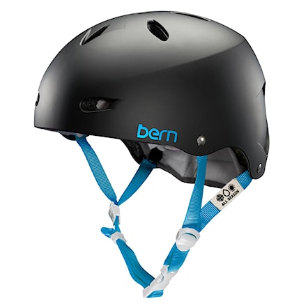 Skateboard Helmet Bern Brighton H2O matte black 2016 - 1