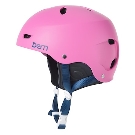 Skateboard Helmet Bern Brighton H2O matte bubblegum pink 2016 - 1
