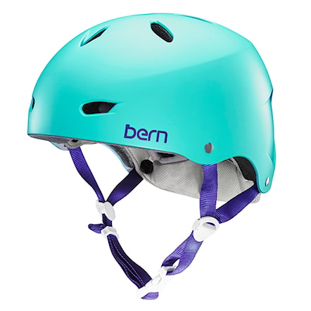 Skateboard Helmet Bern Brighton satin seafoam green 2016 - 1