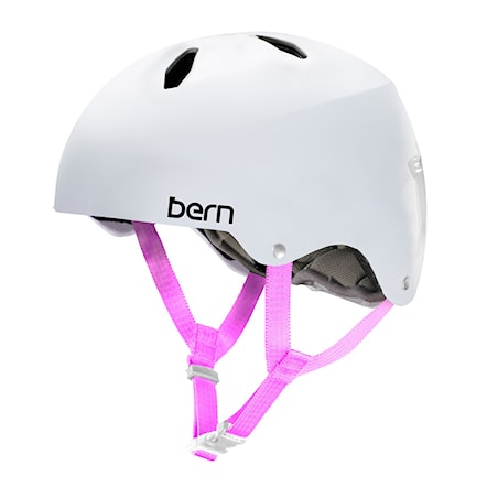 Skateboard Helmet Bern Diabla satin white 2015 - 1
