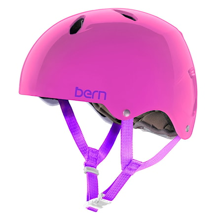 Prilba na bicykel Bern Diabla translucent pink 2016 - 1