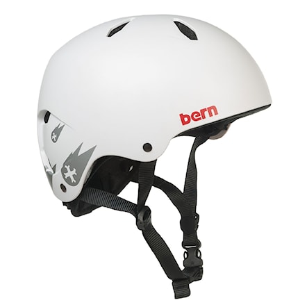 Skateboard Helmet Bern Diablo satin white 2014 - 1