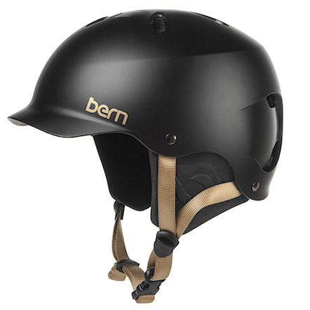 Skateboard Helmet Bern Lenox H2O satin black 2015 - 1