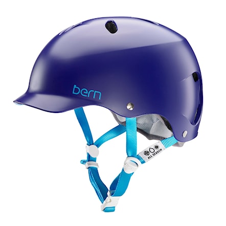 Skateboard Helmet Bern Lenox midnight blue 2015 - 1