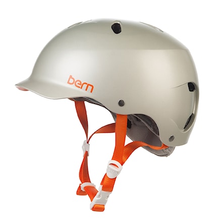 Skateboard Helmet Bern Lenox satin delphin grey 2016 - 1