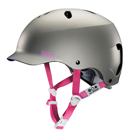 Skateboard Helmet Bern Lenox satin graphite grey 2015 - 1