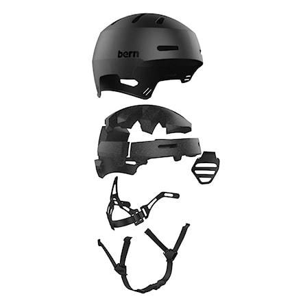 Wakeboard Helmet Bern Macon 2.0 H2O matte black 2023 - 5