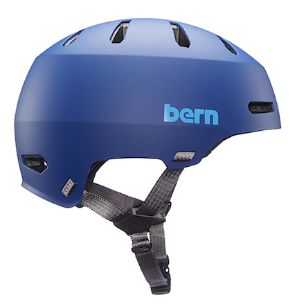 Bike Helmet Bern Macon 2.0 Mips matte blue wave 2022 - 2