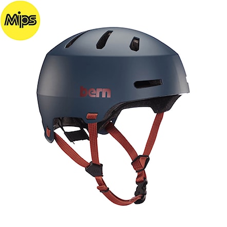 Bike Helmet Bern Macon 2.0 Mips matte navy 2021 - 1