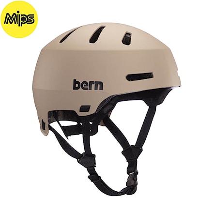 Bike Helmet Bern Macon 2.0 Mips matte sand 2021 - 1