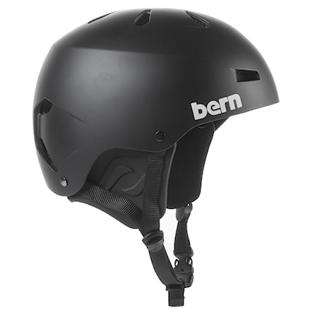 Skateboard Helmet Bern Macon H2O matte black 2015 - 1