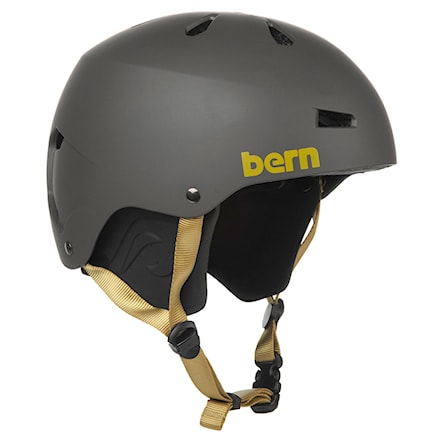 Skateboard Helmet Bern Macon H2O matte charcoal grey 2015 - 1