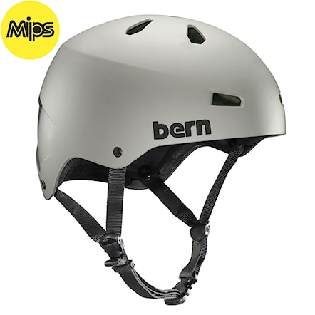 Skateboard Helmet Bern Macon Mips matte sand 2018 - 1