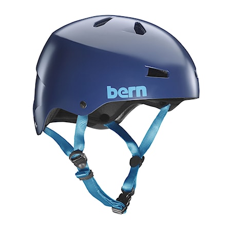 Skateboard Helmet Bern Macon Team matte muted teal 2017 - 1