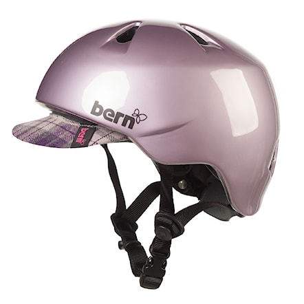 Skateboard Helmet Bern Nina Zm lavender visor 2009 - 1