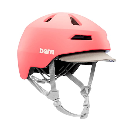 Kask rowerowy Bern Nino 2.0 Mips matte grapefruit 2021 - 2