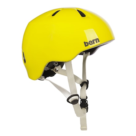 Skateboard Helmet Bern Nino gloss yellow 2010 - 1