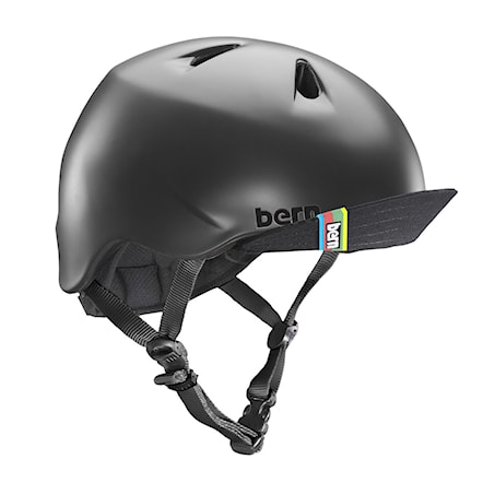 Skateboard Helmet Bern Nino matte black 2017 - 1