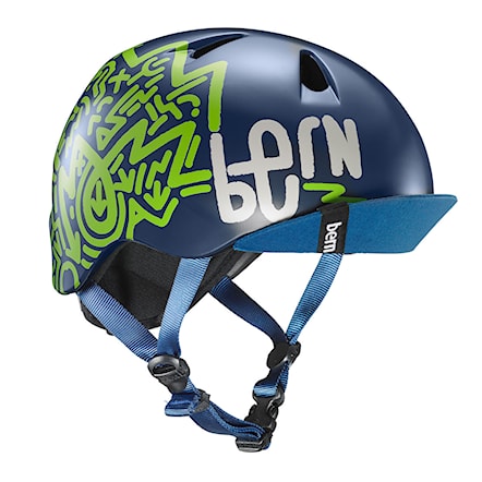 Helma na kolo Bern Nino matte navy blue zig-zag 2021 - 1