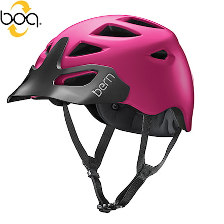 Bike Helmet Bern Prescott fuchsia purple 2016 - 1