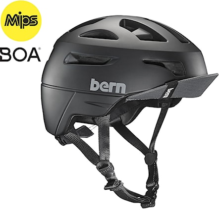 Bike Helmet Bern Union Mips matte black 2017 - 1