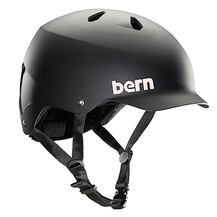Skateboard Helmet Bern Watts matte black 2016 - 1