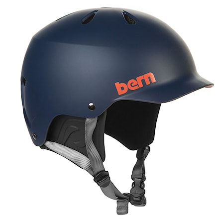 Skateboard Helmet Bern Watts H2O matte navy blue 2015 - 1