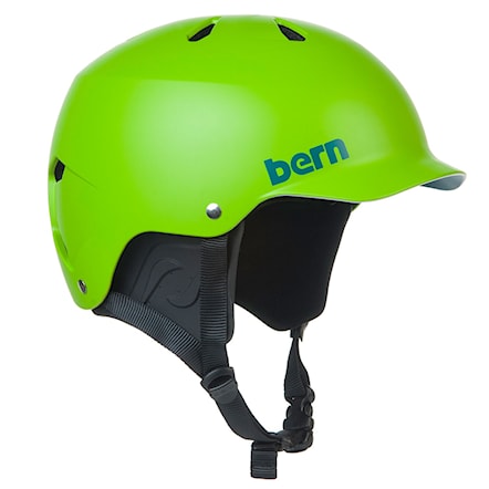 Skateboard Helmet Bern Watts H2O matte neon green 2015 - 1