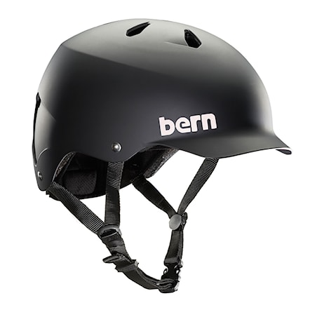 Skateboard Helmet Bern Watts matte black 2015 - 1
