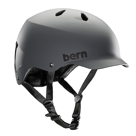 Skateboard Helmet Bern Watts matte grey 2015 - 1