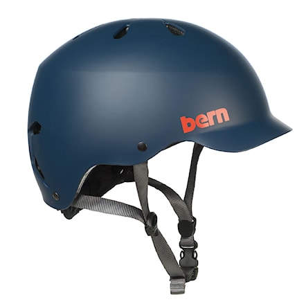 Skateboard Helmet Bern Watts matte navy blue 2014 - 1