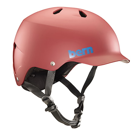Skateboard Helmet Bern Watts matte red 2018 - 1