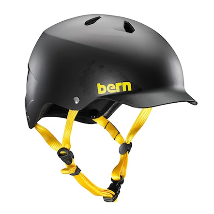 Skateboard Helmet Bern Watts wu-tang matte black 2015 - 1