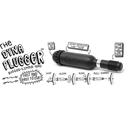 Oprava defektu Dynaplug Dynaplugger Kit black - 2