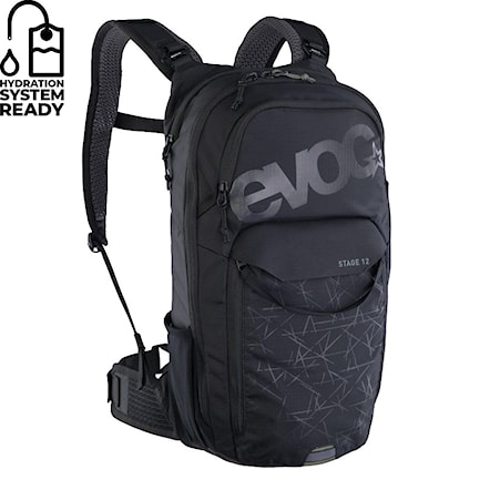 Bike Backpack EVOC Stage 12 black 2024 - 1