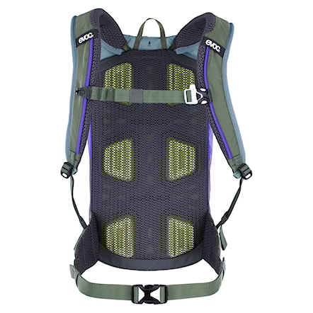 Bike Backpack EVOC Stage 6 steel/violet/dark olive - 2