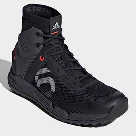 Bike Shoes Five Ten 5.10 Trailcross Mid Pro core black/grey two/solar red 2025 - 4