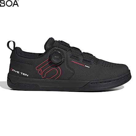 Bike topánky Five Ten Freerider Pro Boa core black/red/white - 1