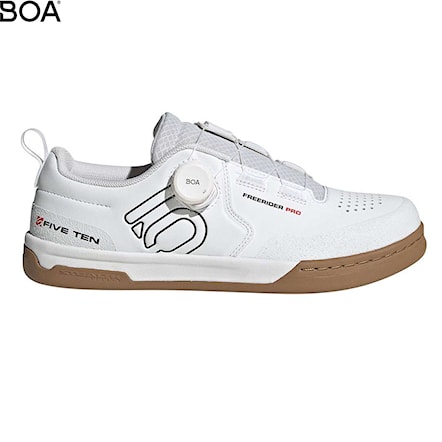 Bike buty Five Ten Freerider Pro Boa white/core black/red - 1