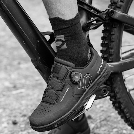 Bike buty Five Ten Freerider Pro Boa Wms core black/linen green/cloud white - 11
