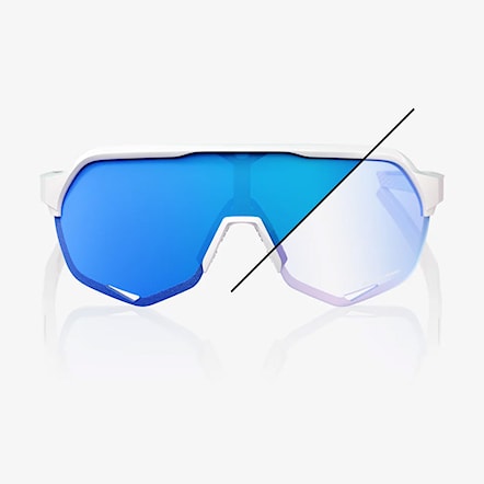 Bike okuliare 100% S2 LE bastille | blue mirror photochromic 2025 - 2