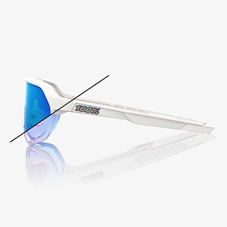 Bike okuliare 100% S2 LE bastille | blue mirror photochromic 2025 - 3