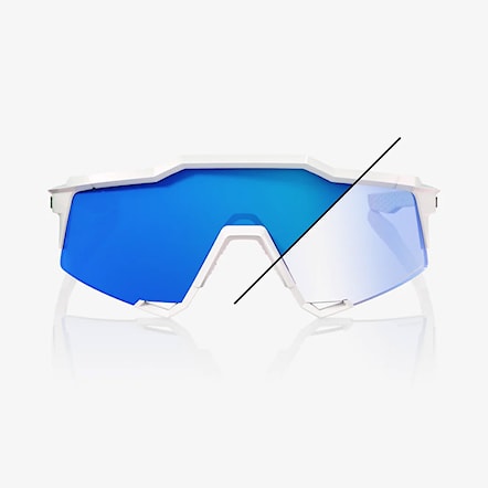 Bike okuliare 100% Speedcraft LE bastille | blue mirror photochromic 2025 - 3