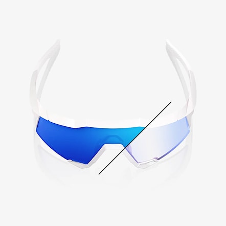 Bike okuliare 100% Speedcraft LE bastille | blue mirror photochromic 2025 - 4