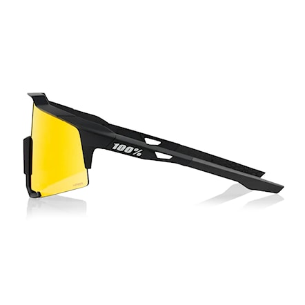 Okulary rowerowe 100% Speedcraft soft tact black | hiper red multilayer mirror 2024 - 3