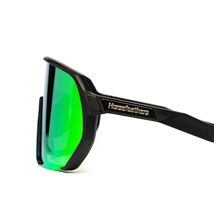 Bike Eyewear Horsefeathers Archie black | mirror green - 5