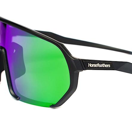 Bike Eyewear Horsefeathers Archie black | mirror green - 6